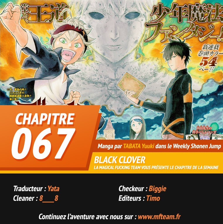 Read Black Clover (fr) Manga Online