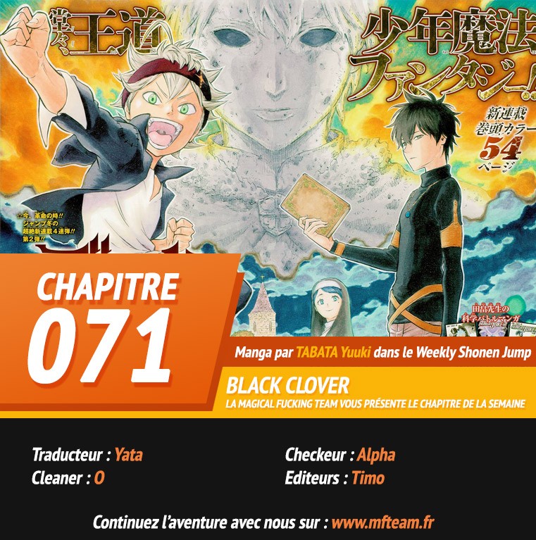 Read Black Clover (fr) Manga Online