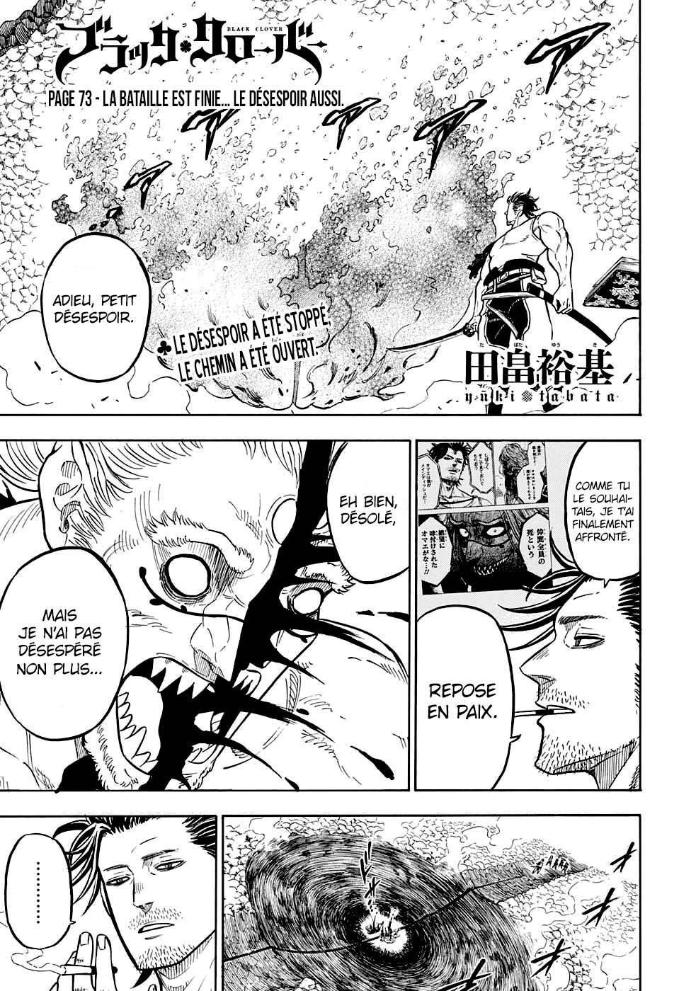 Read Black Clover (fr) Manga Online