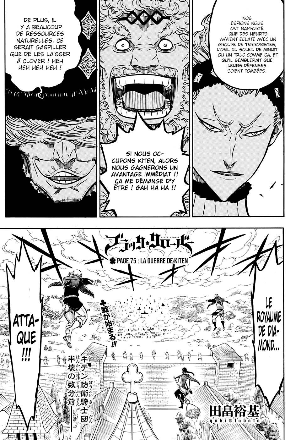 Read Black Clover (fr) Manga Online