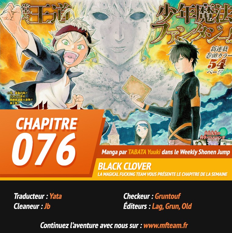 Read Black Clover (fr) Manga Online