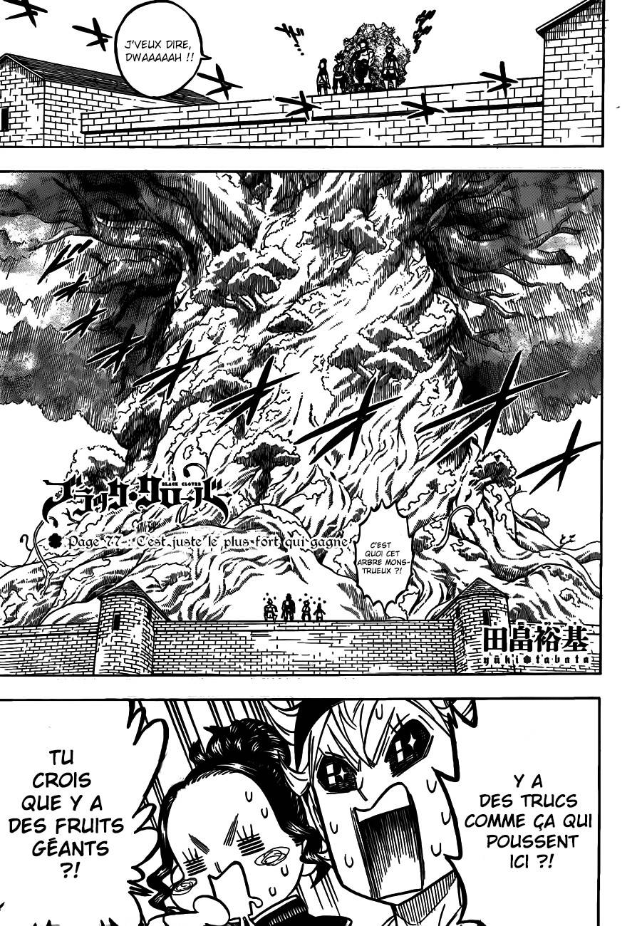 Read Black Clover (fr) Manga Online