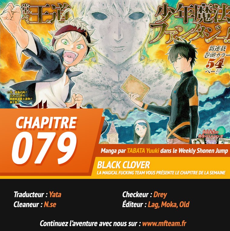 Read Black Clover (fr) Manga Online