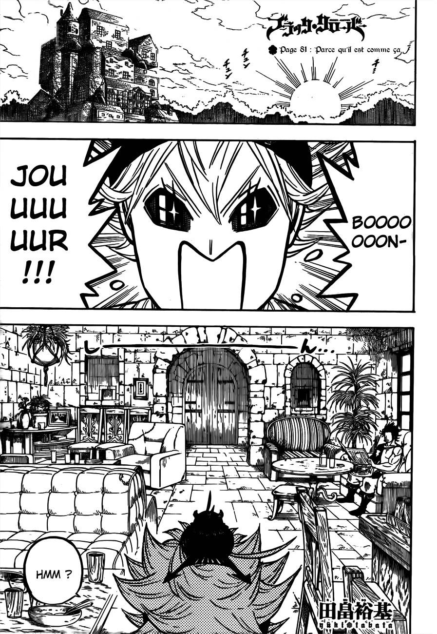 Read Black Clover (fr) Manga Online