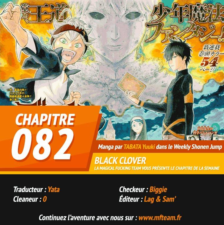 Read Black Clover (fr) Manga Online