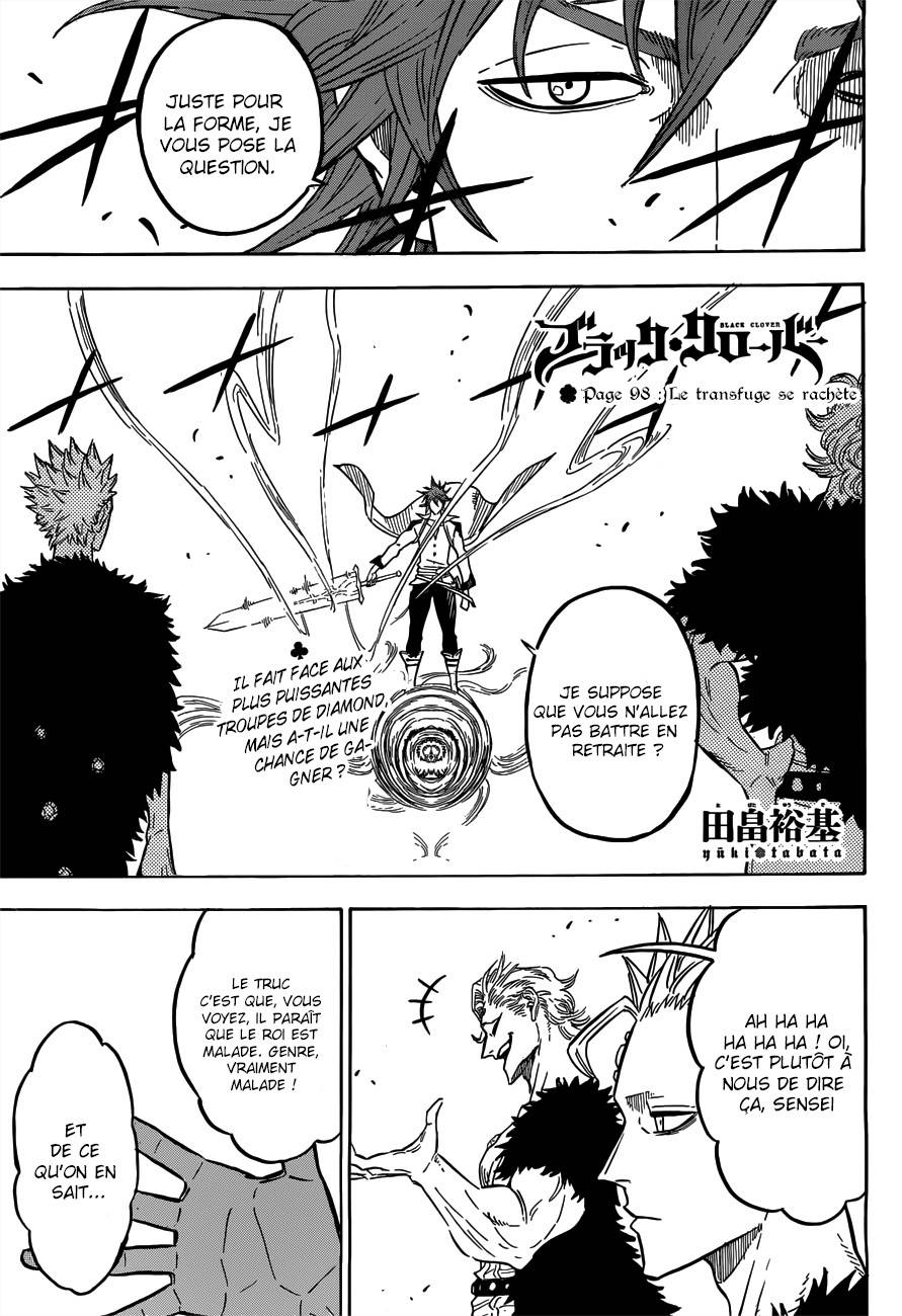 Read Black Clover (fr) Manga Online