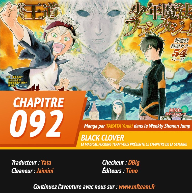 Read Black Clover (fr) Manga Online