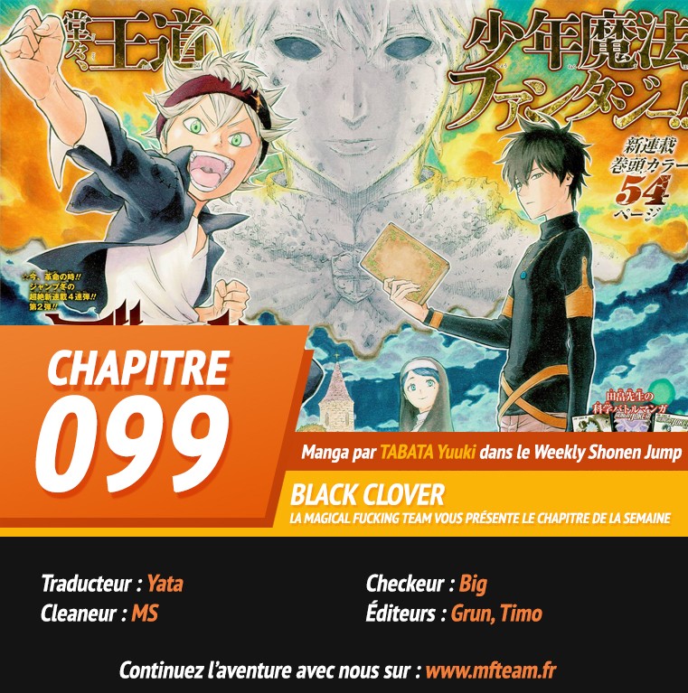 Read Black Clover (fr) Manga Online