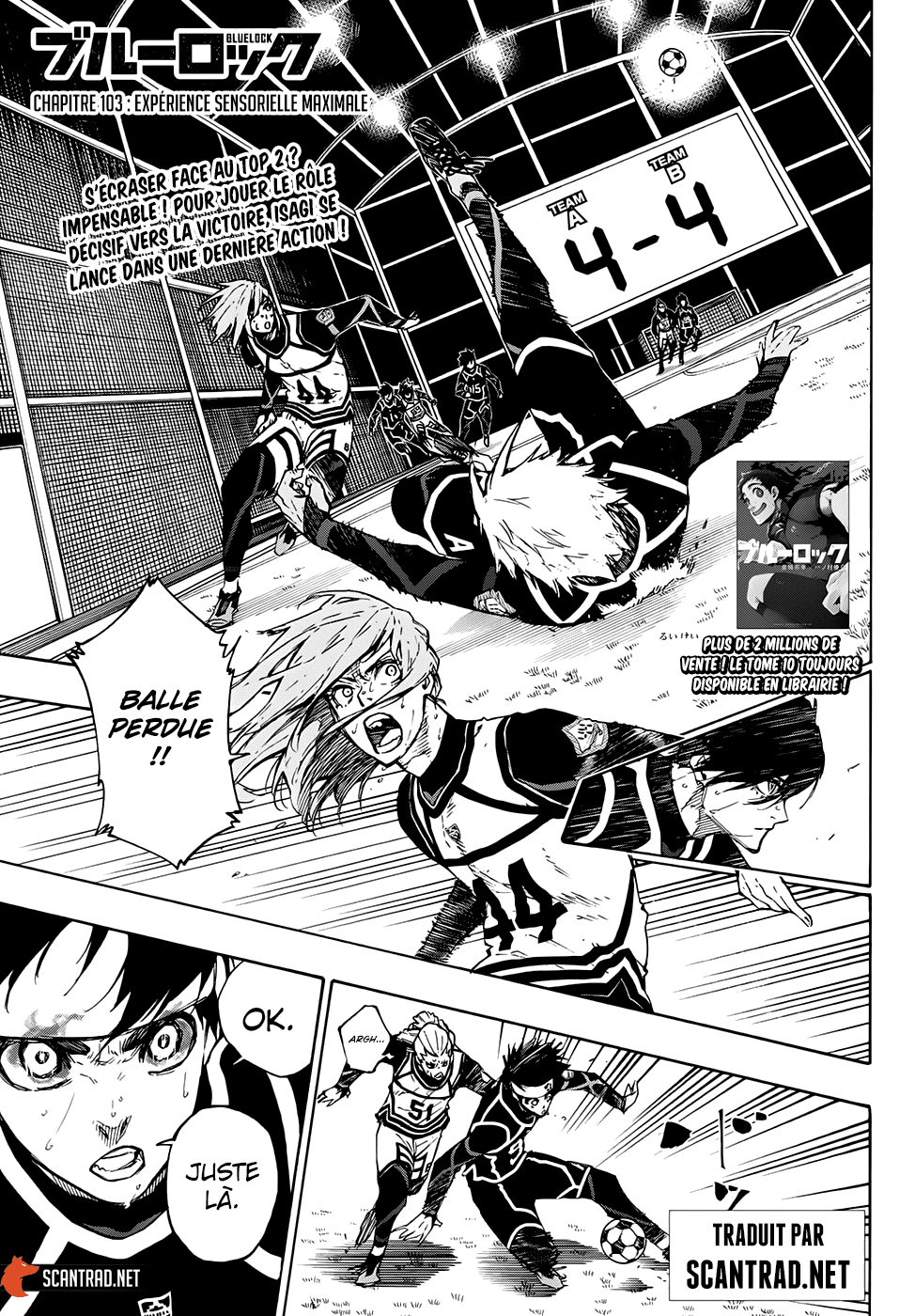 Read Blue Lock (fr) Manga Online