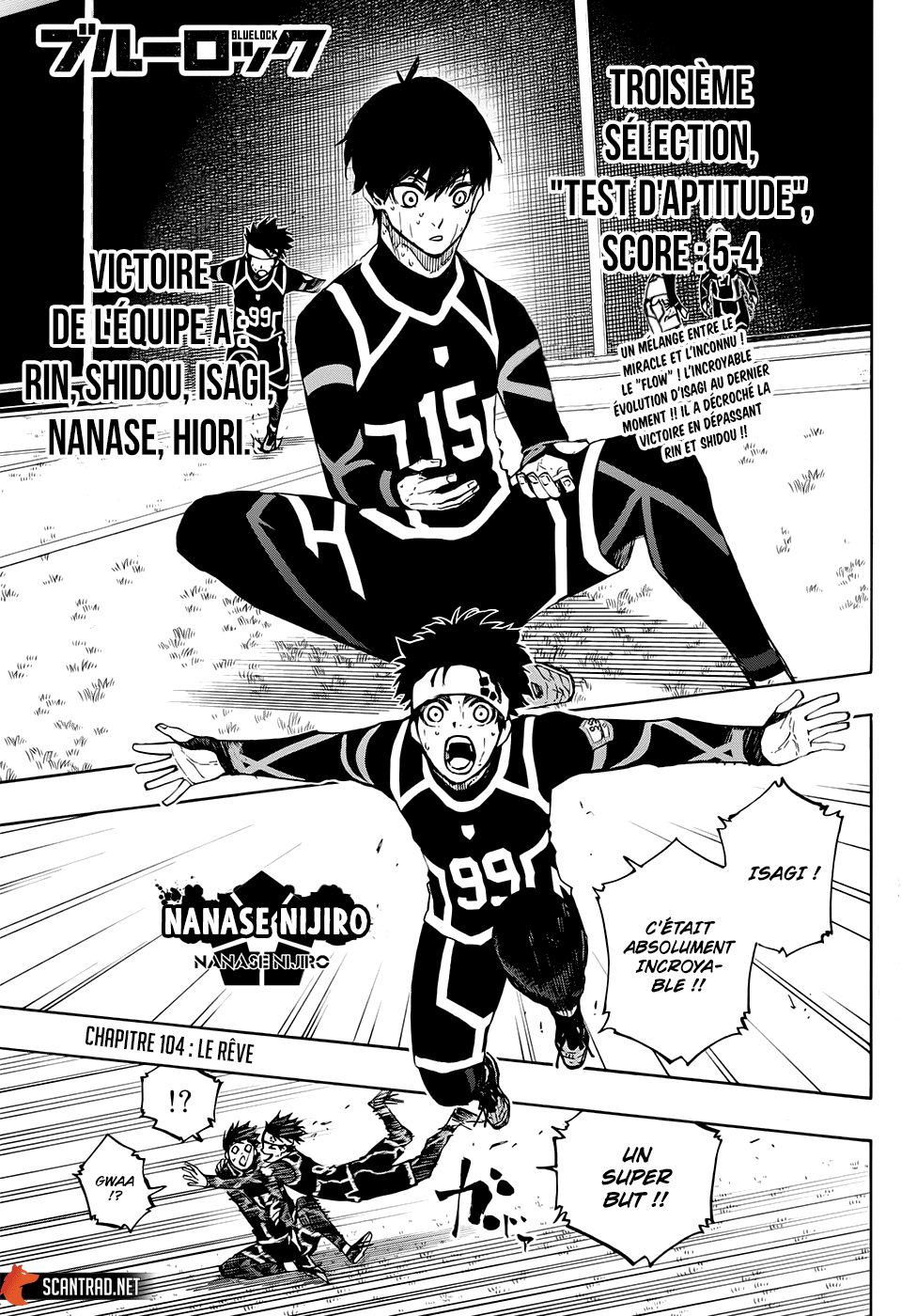 Read Blue Lock (fr) Manga Online