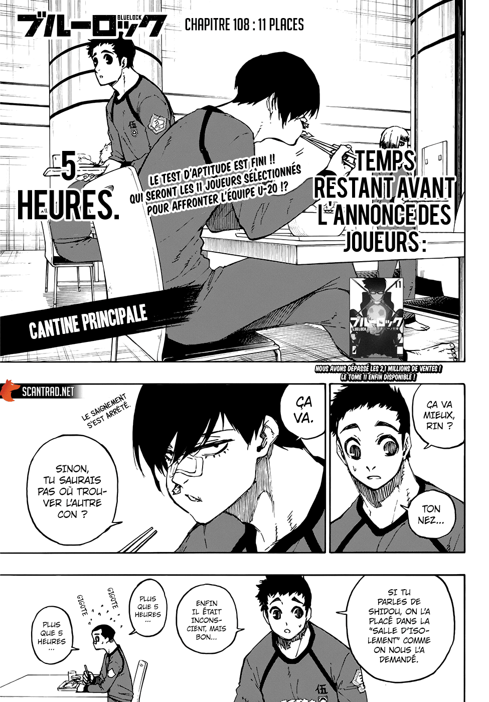 Read Blue Lock (fr) Manga Online