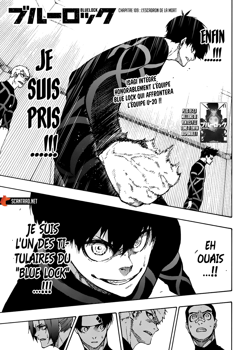Read Blue Lock (fr) Manga Online