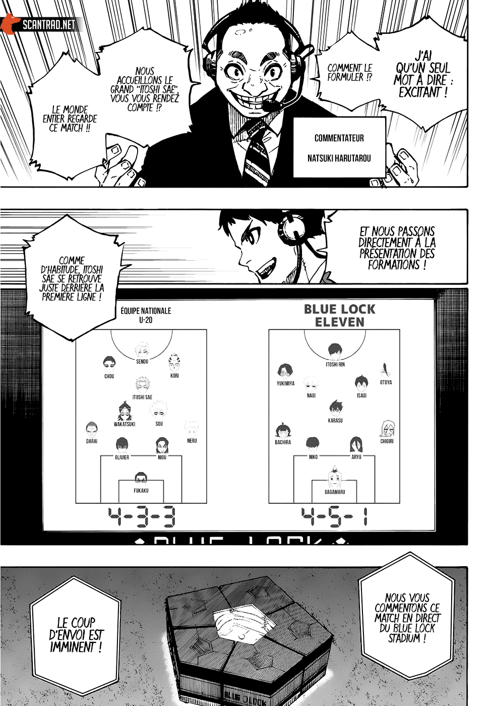 Read Blue Lock (fr) Manga Online