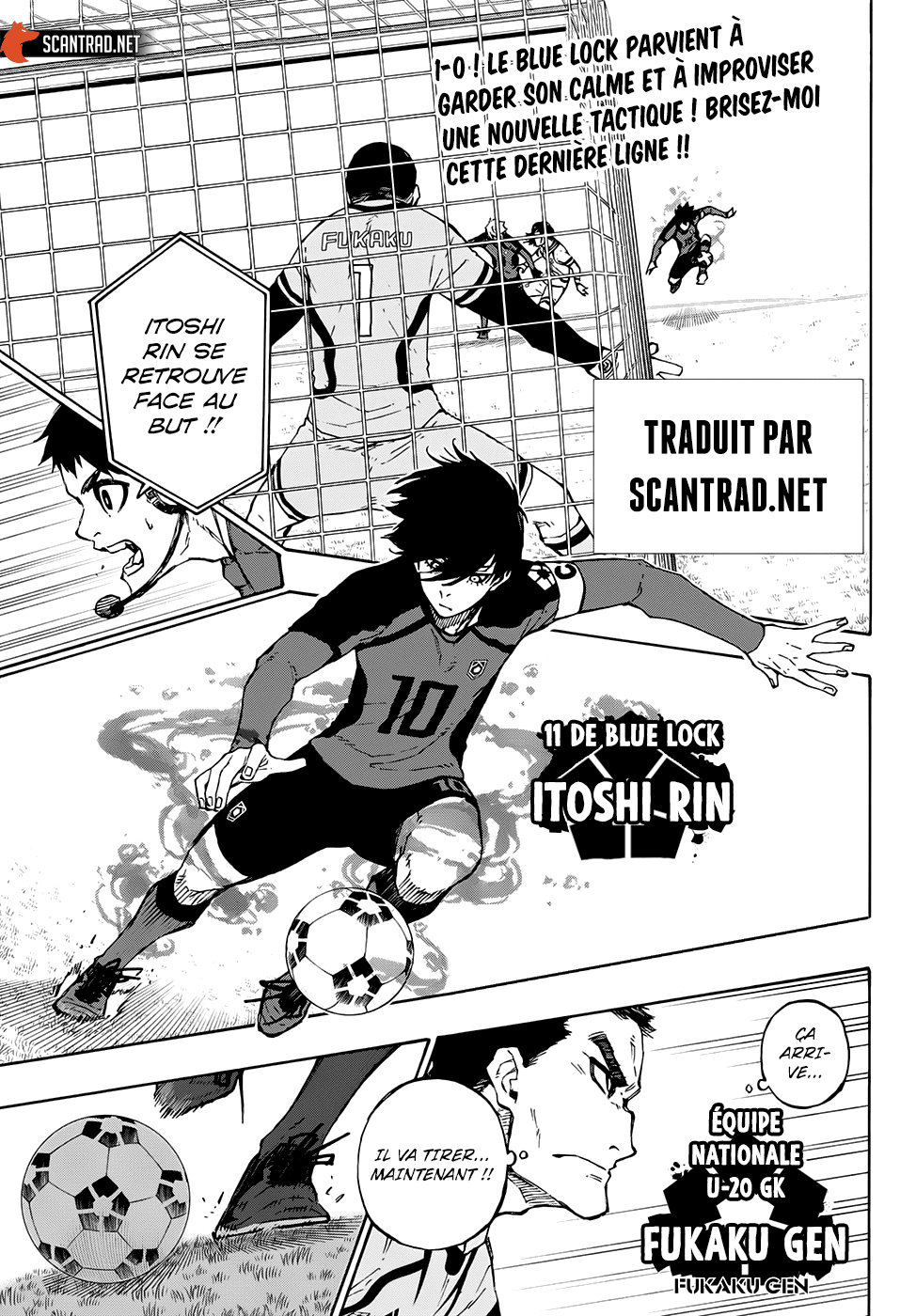 Read Blue Lock (fr) Manga Online