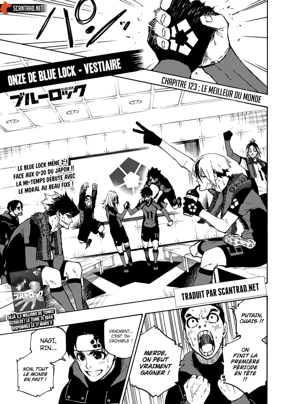 Read Blue Lock (fr) Manga Online