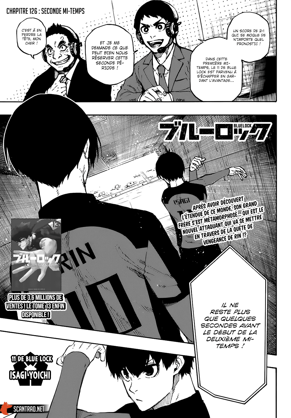Read Blue Lock (fr) Manga Online
