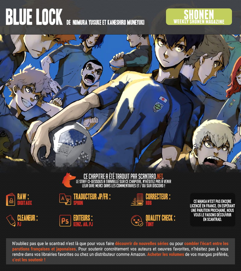 Read Blue Lock (fr) Manga Online