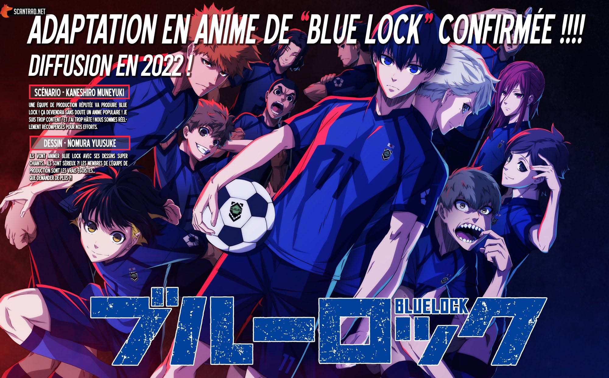 Read Blue Lock (fr) Manga Online