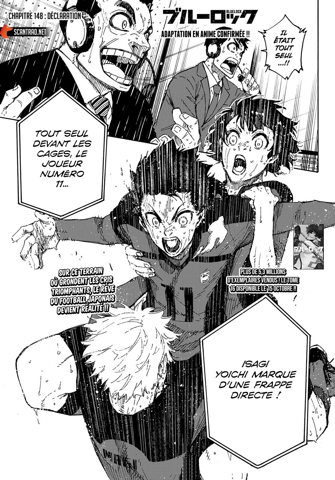 Read Blue Lock (fr) Manga Online