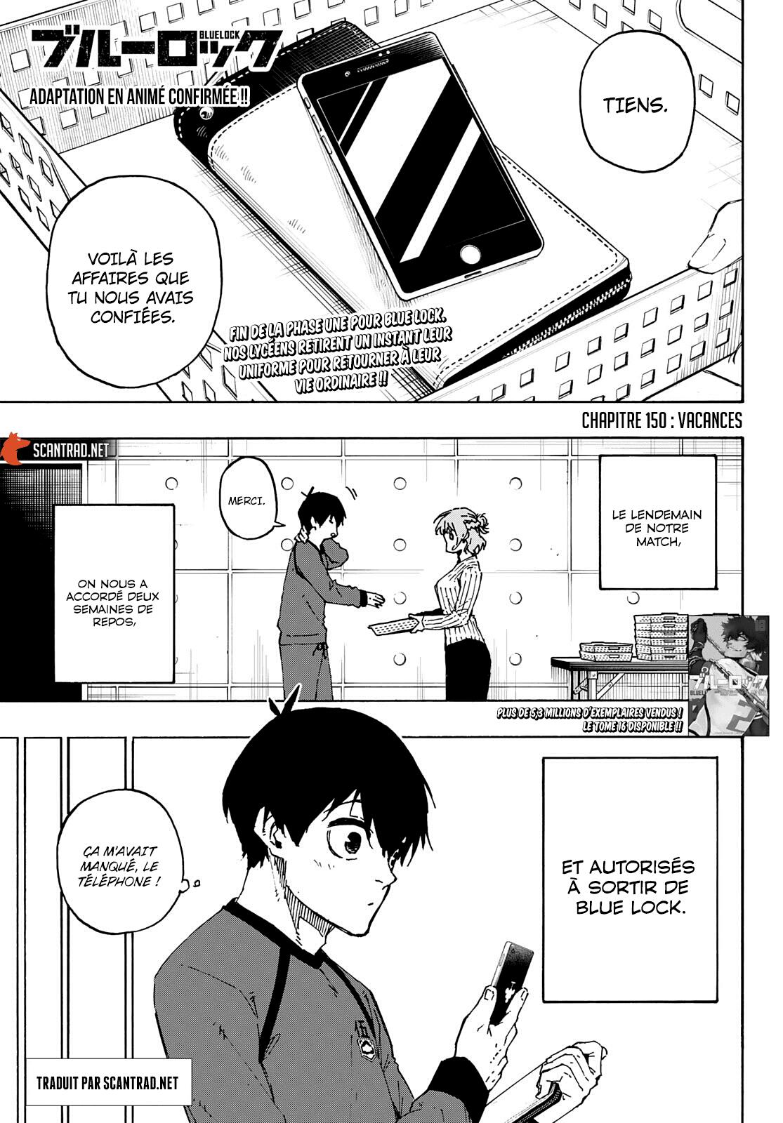 Read Blue Lock (fr) Manga Online