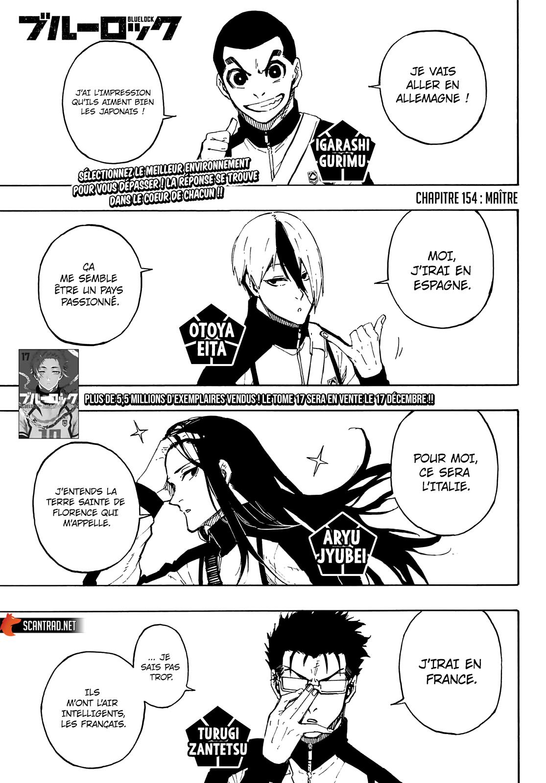 Read Blue Lock (fr) Manga Online
