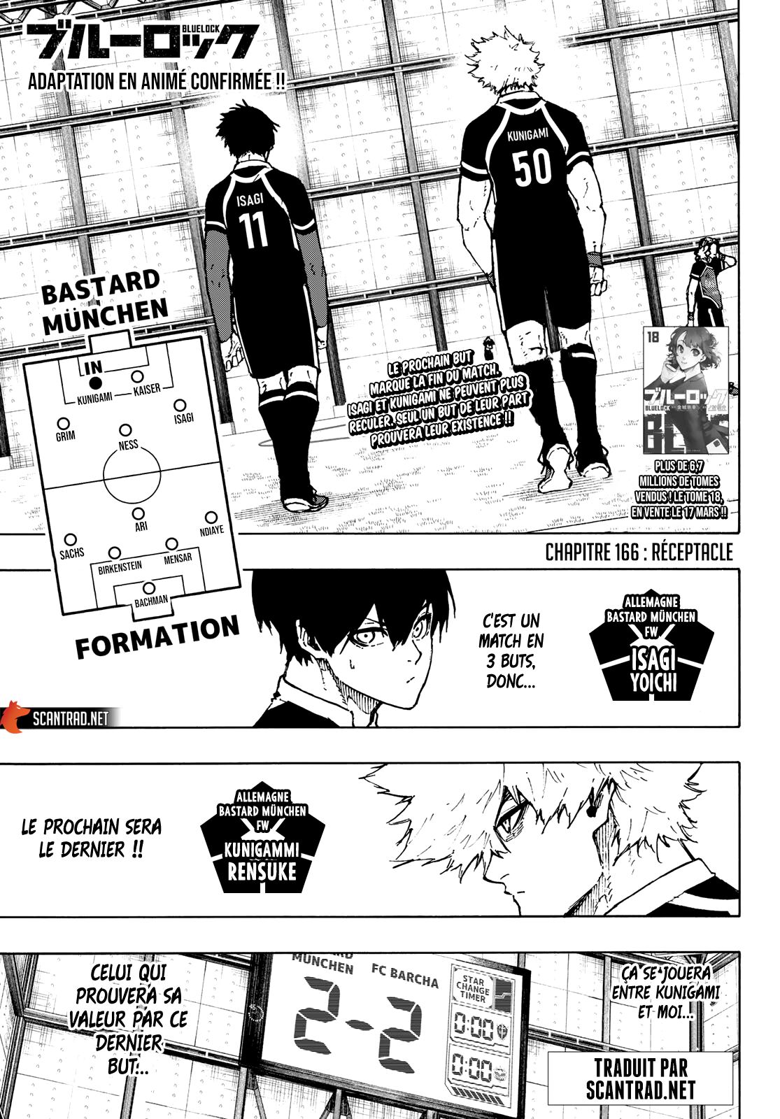 Read Blue Lock (fr) Manga Online