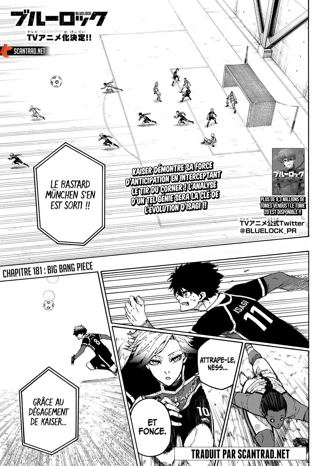 Read Blue Lock (fr) Manga Online