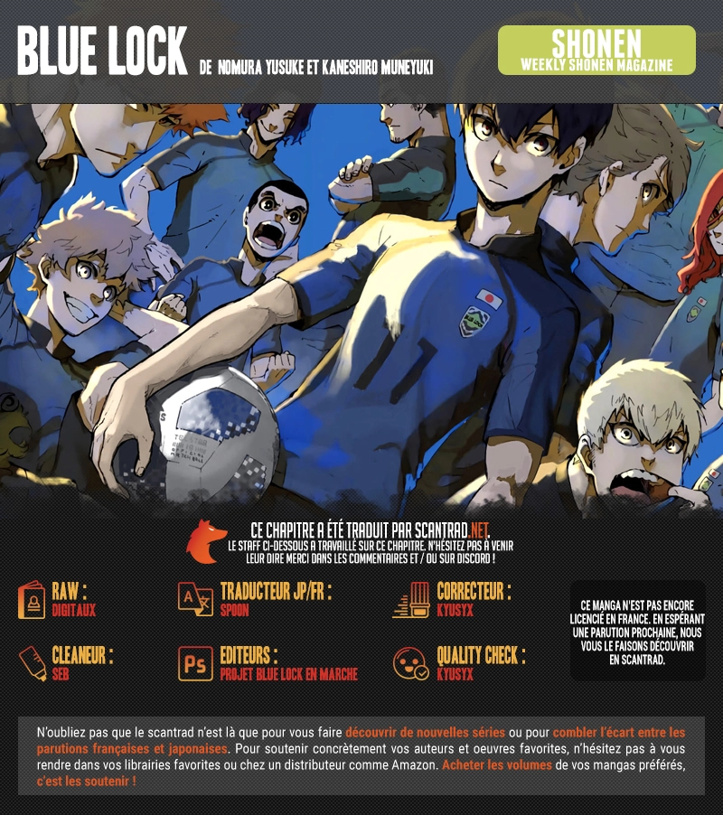 Read Blue Lock (fr) Manga Online