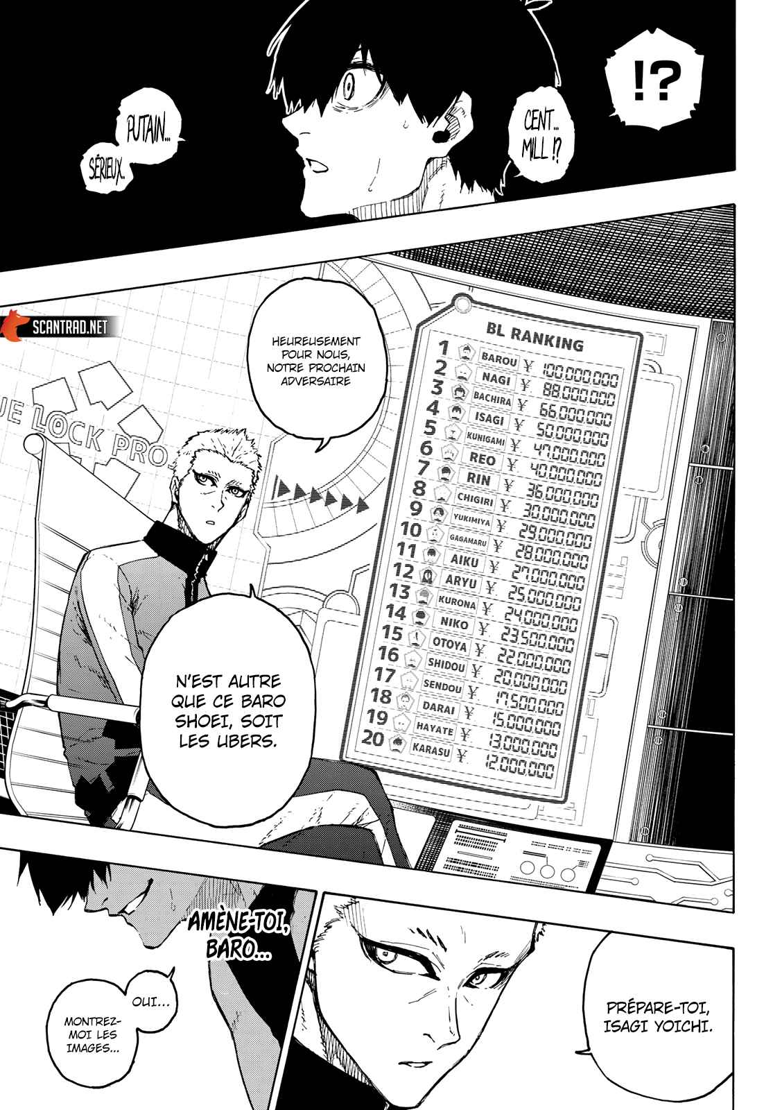 Read Blue Lock (fr) Manga Online