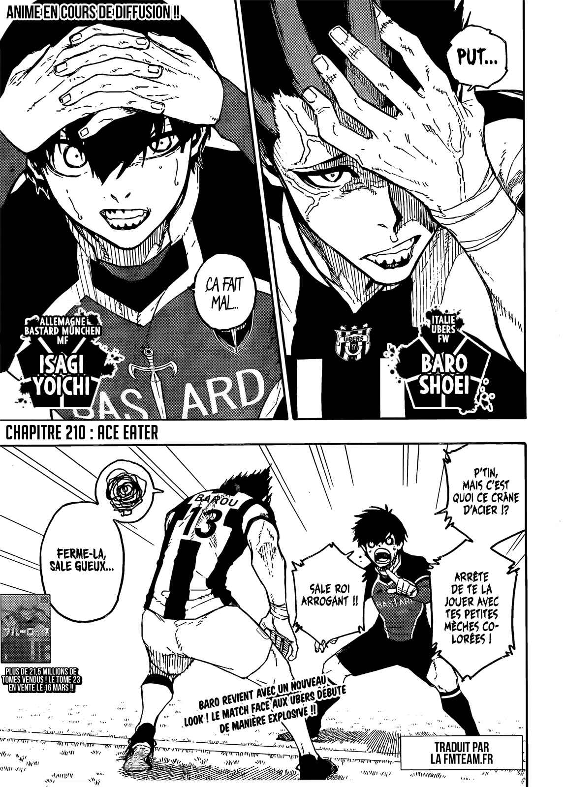 Read Blue Lock (fr) Manga Online