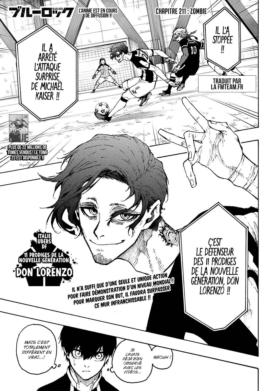 Read Blue Lock (fr) Manga Online