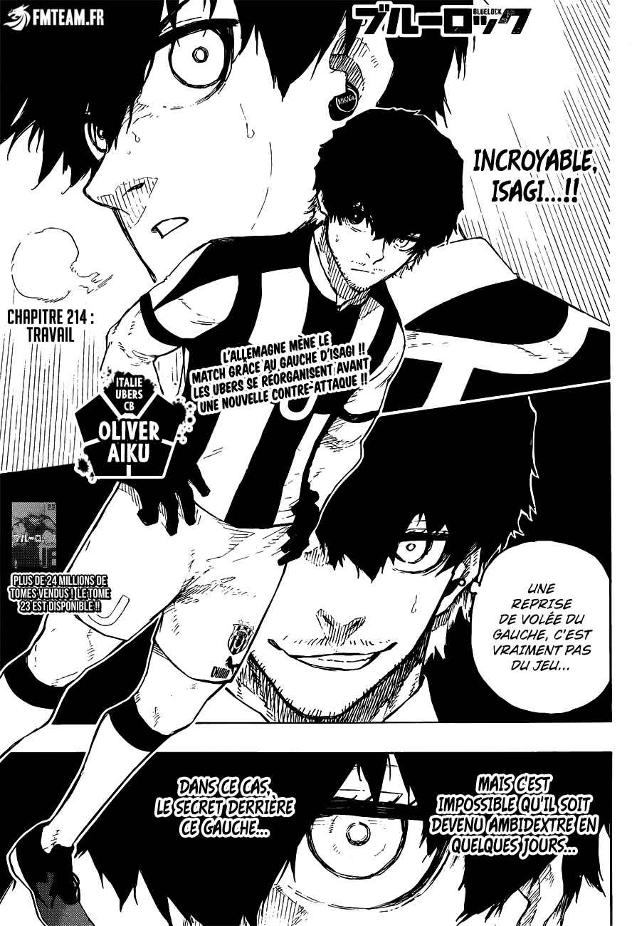 Read Blue Lock (fr) Manga Online