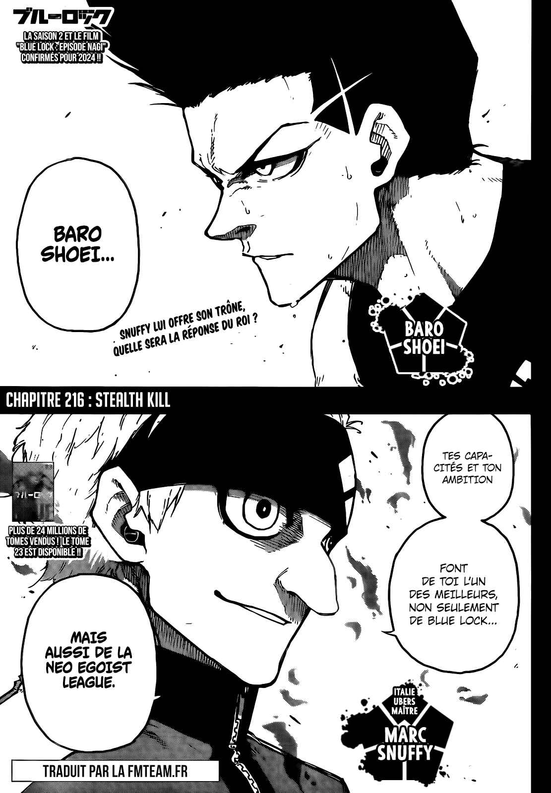 Read Blue Lock (fr) Manga Online