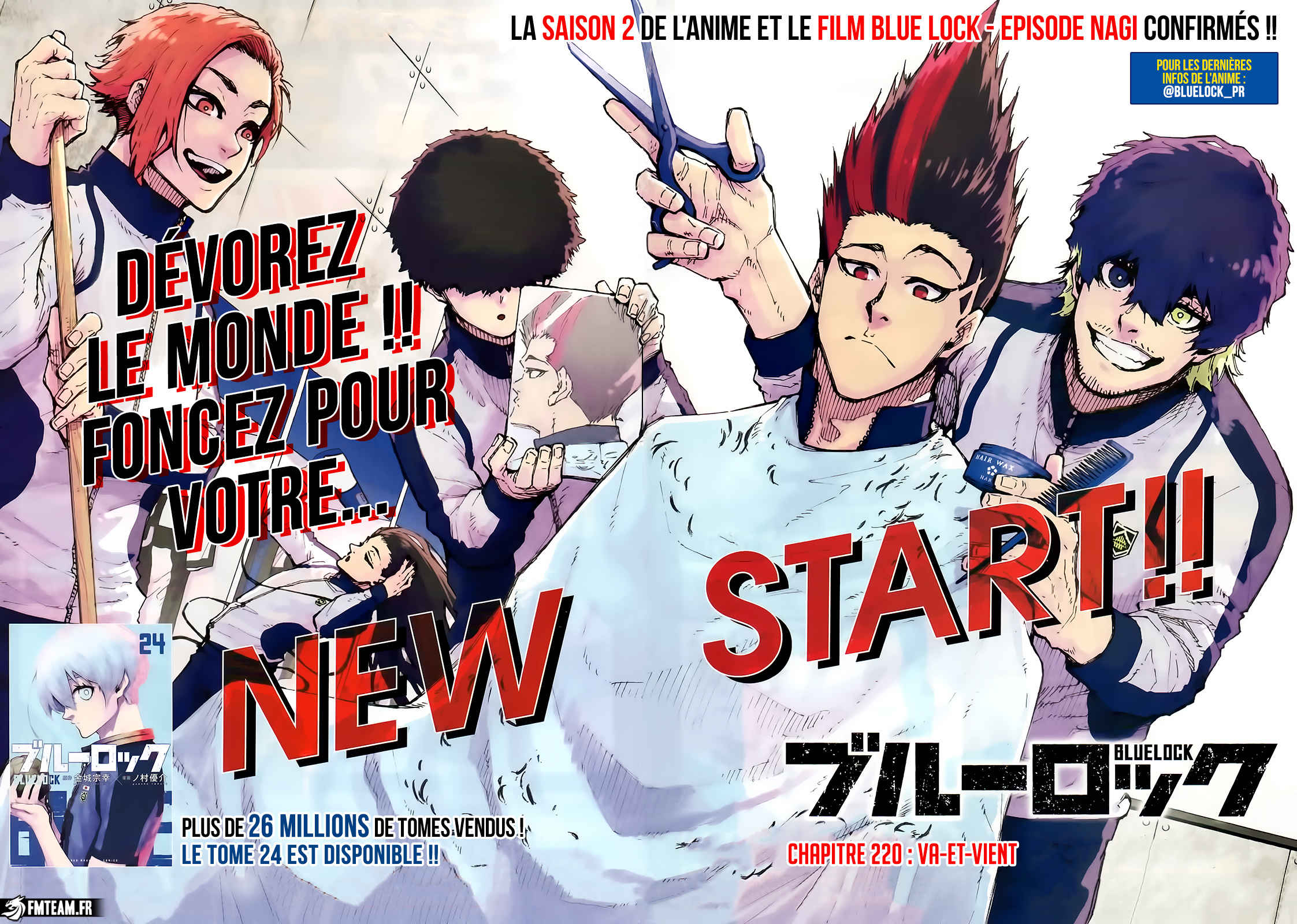 Read Blue Lock (fr) Manga Online