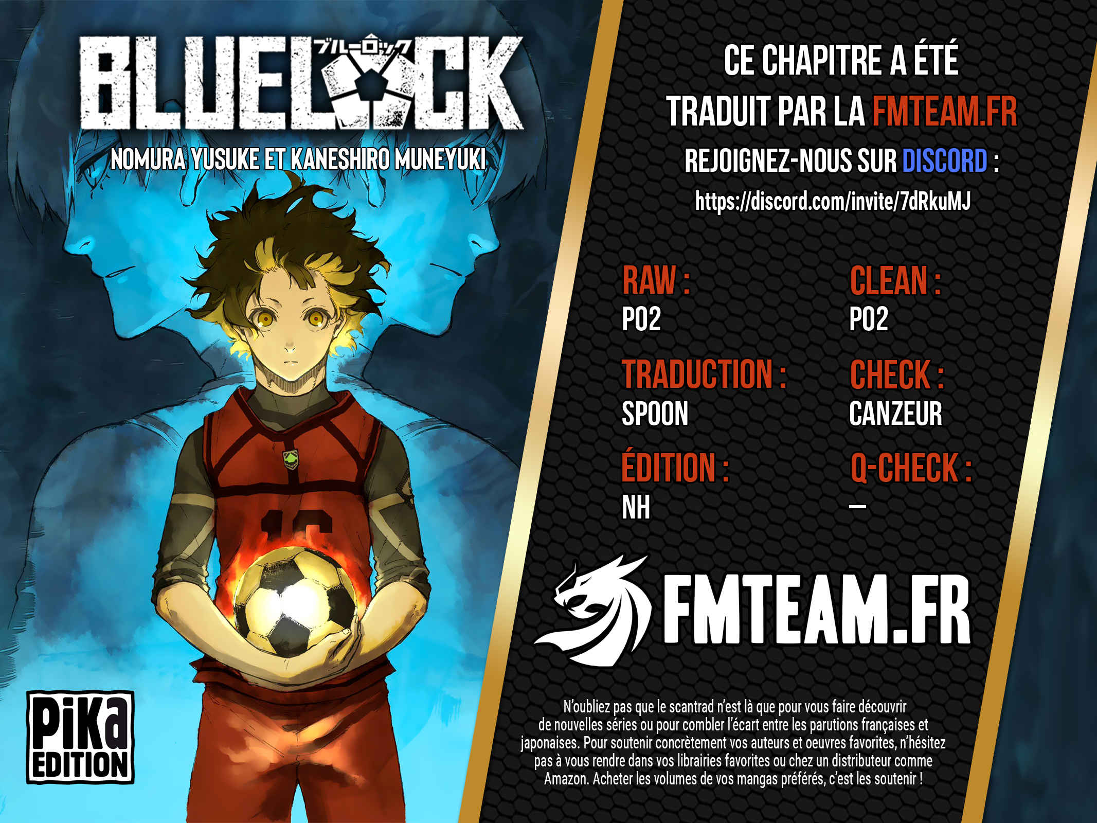Read Blue Lock (fr) Manga Online