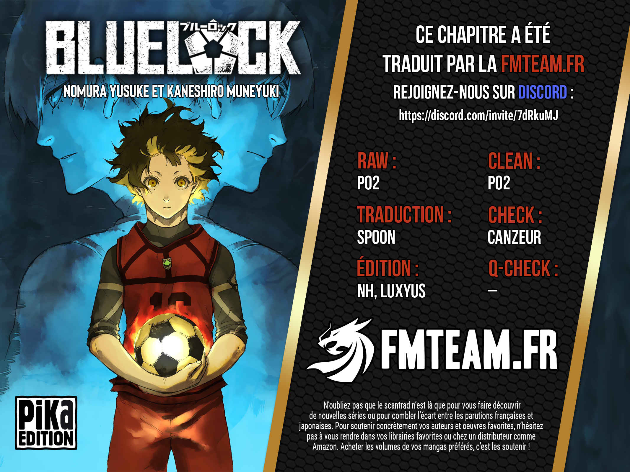 Read Blue Lock (fr) Manga Online