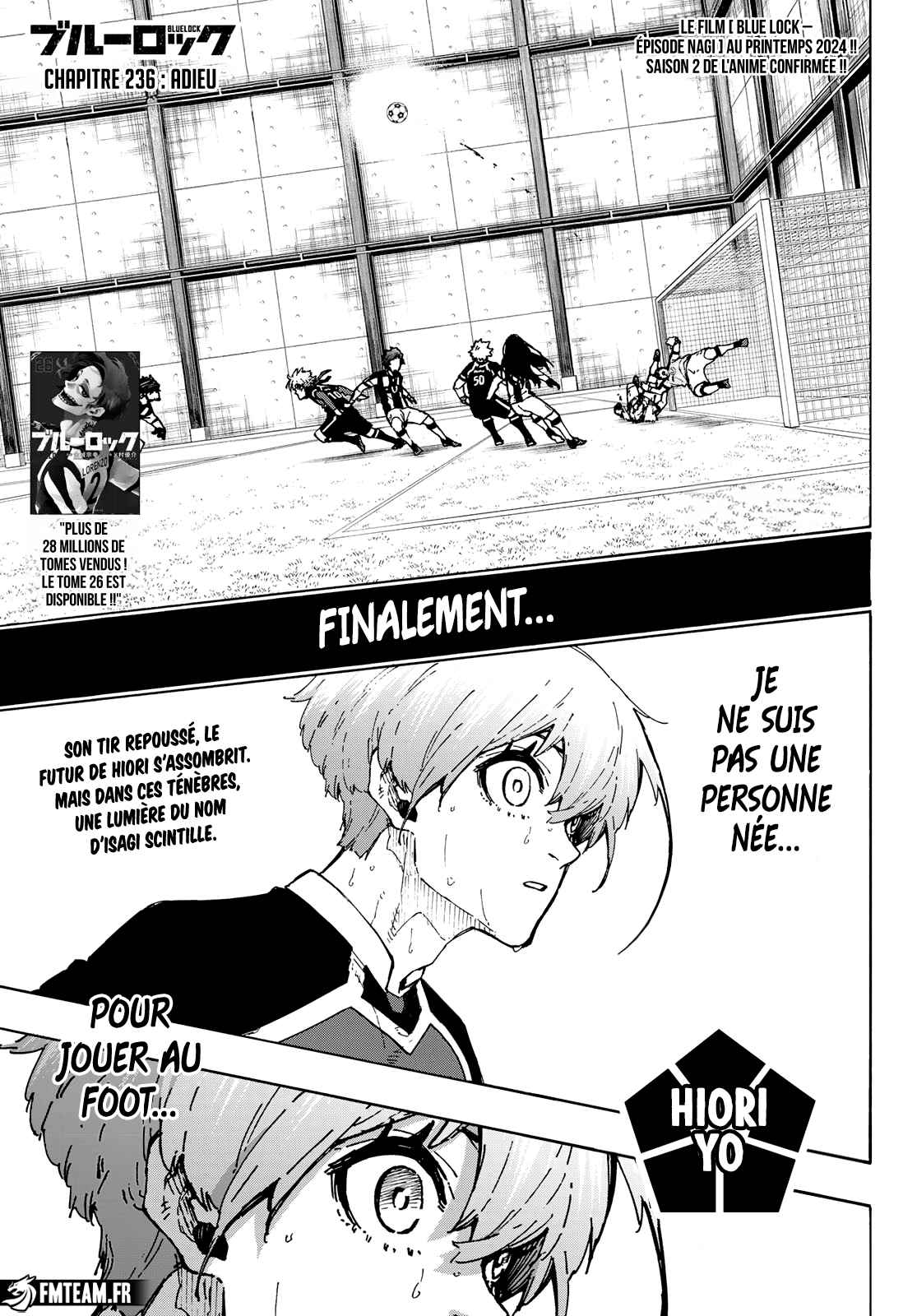 Read Blue Lock (fr) Manga Online