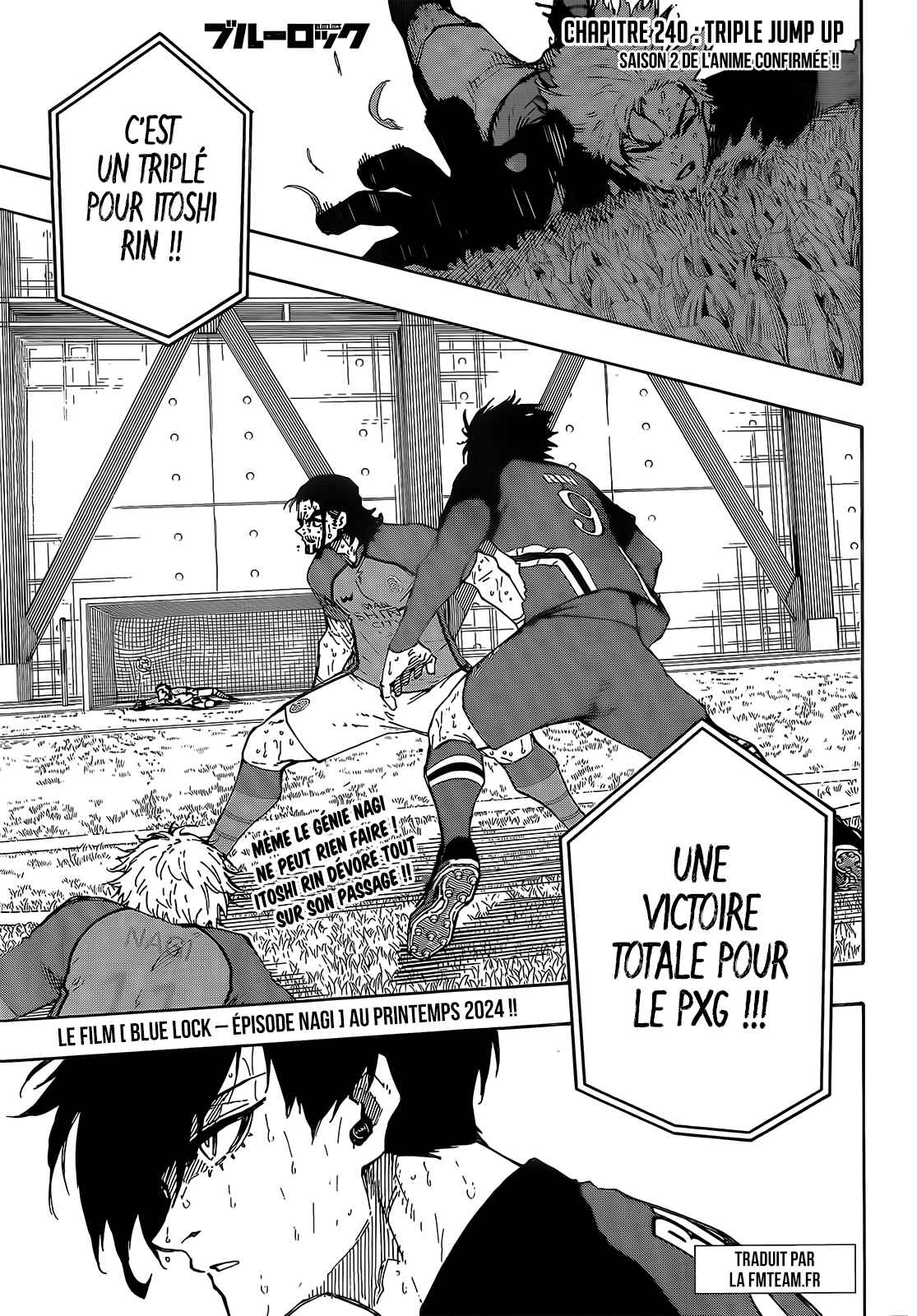 Read Blue Lock (fr) Manga Online