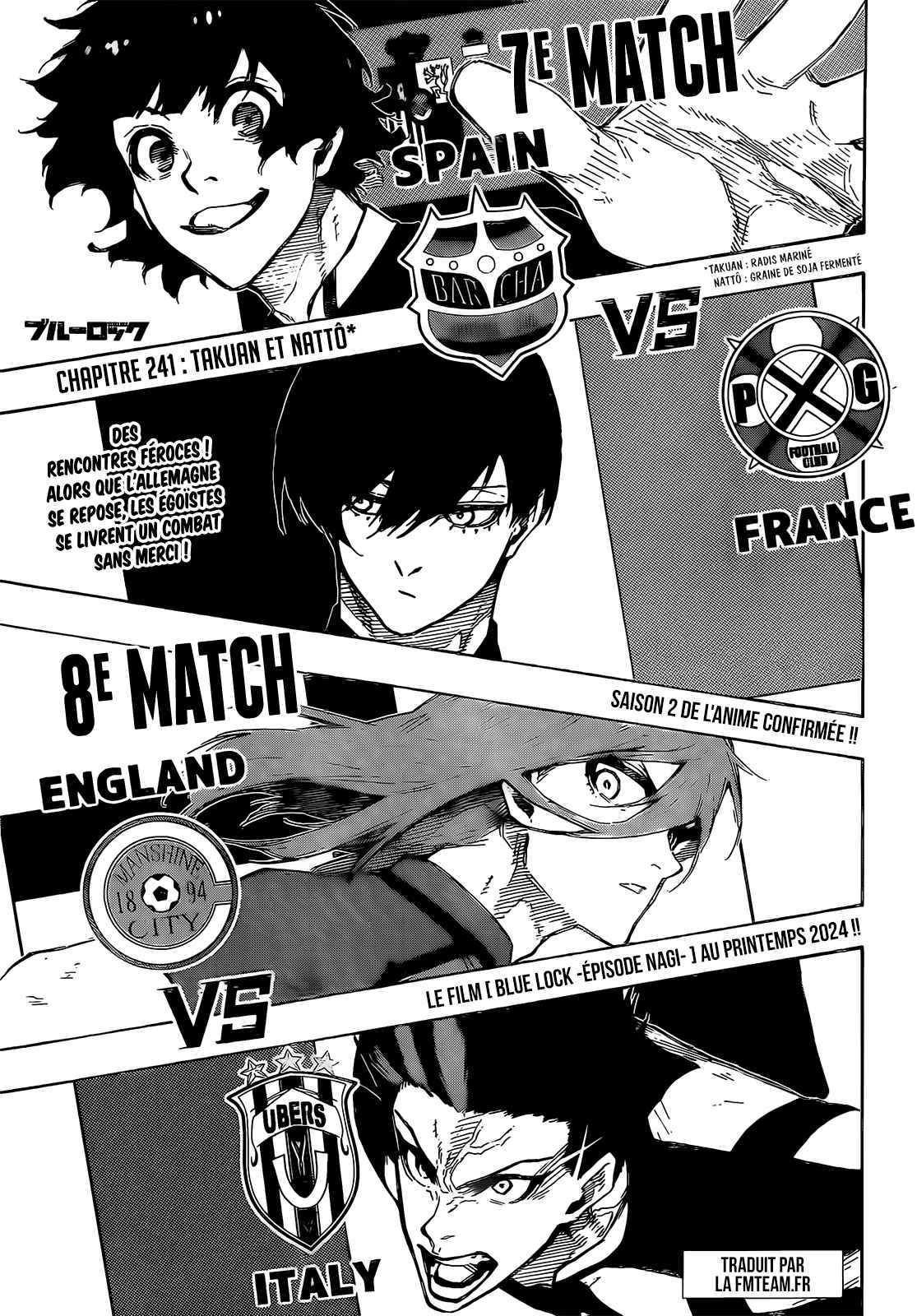 Read Blue Lock (fr) Manga Online