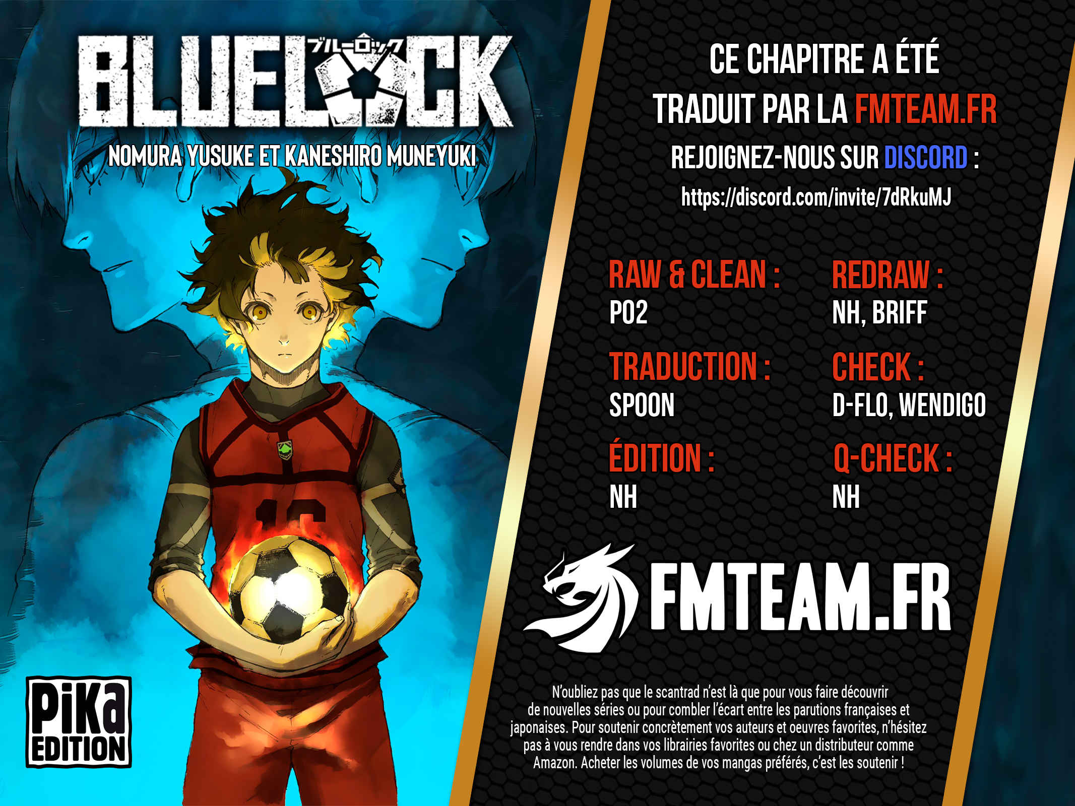 Read Blue Lock (fr) Manga Online