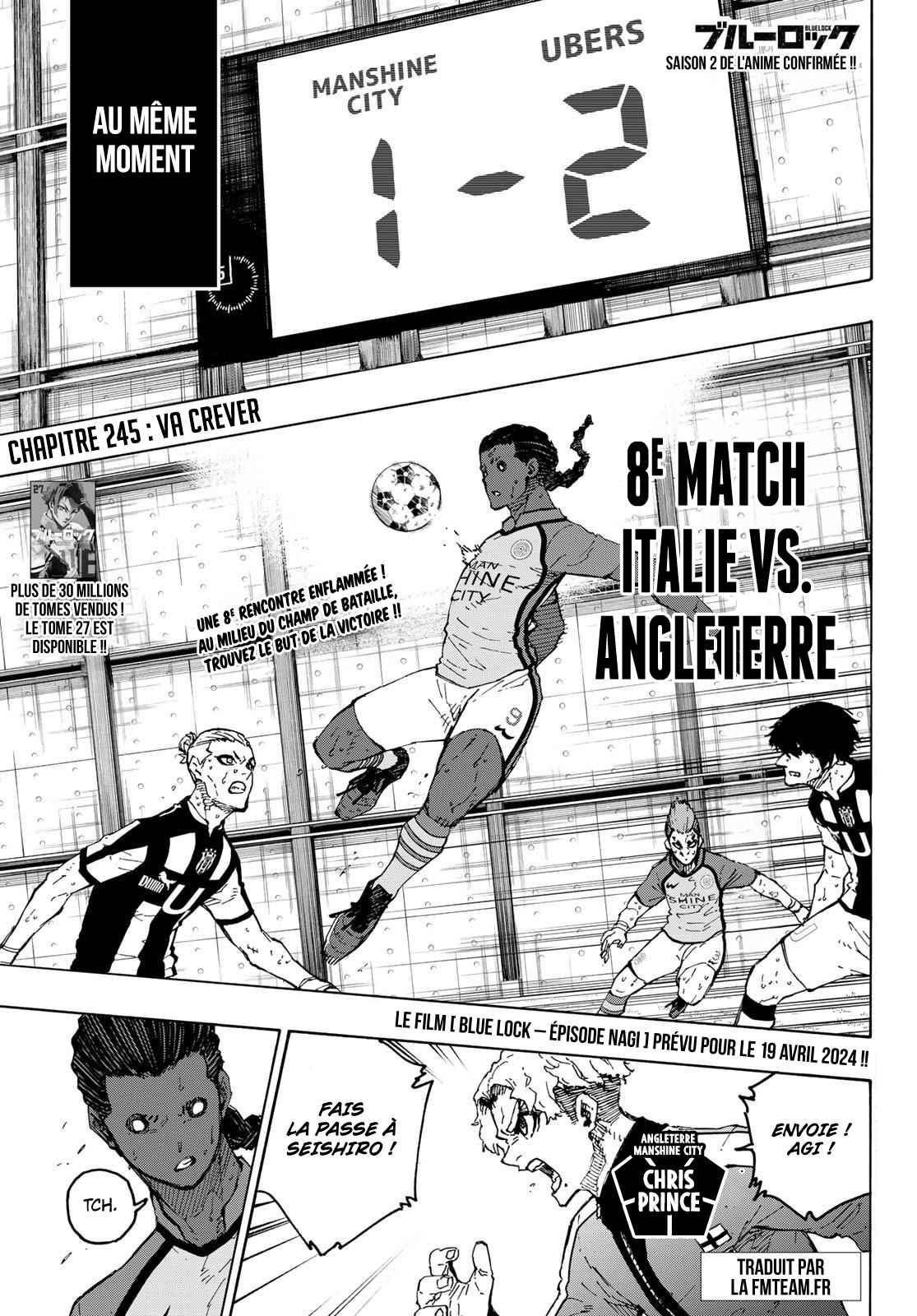 Read Blue Lock (fr) Manga Online