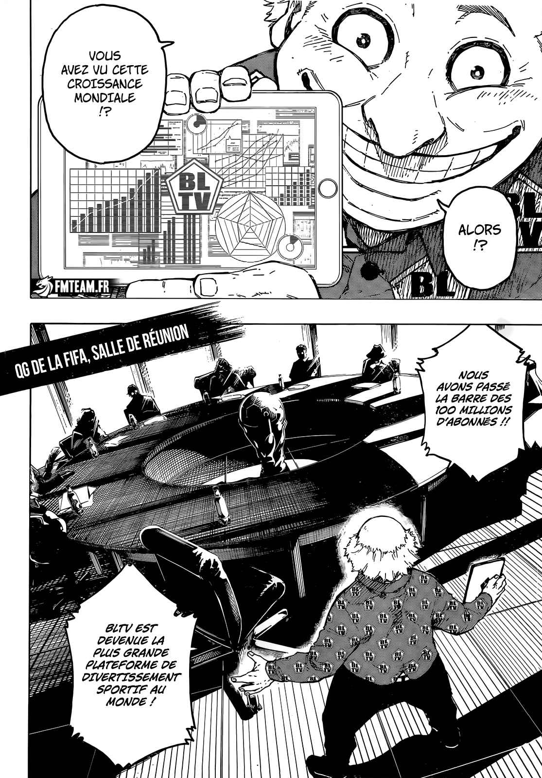 Read Blue Lock (fr) Manga Online