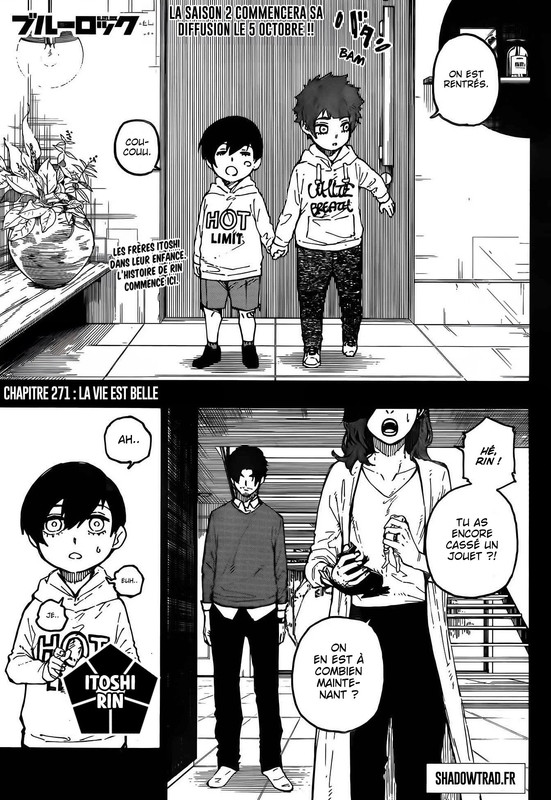 Read Blue Lock (fr) Manga Online