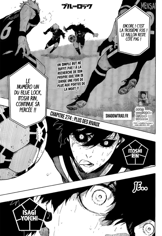 Read Blue Lock (fr) Manga Online