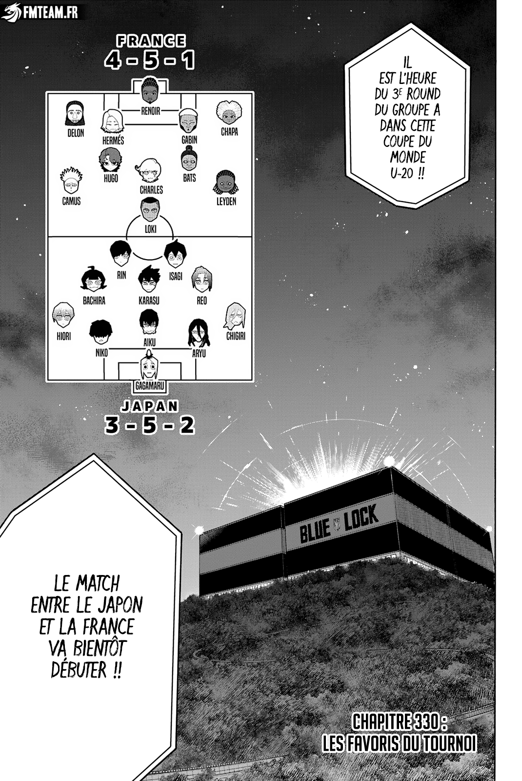 Read Blue Lock (fr) Manga Online