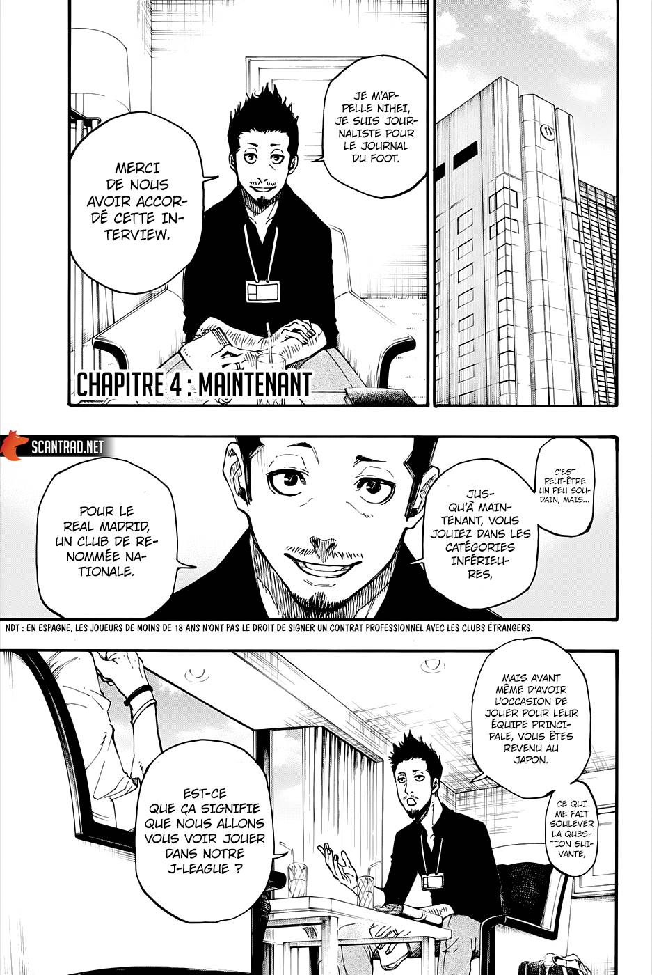 Read Blue Lock (fr) Manga Online