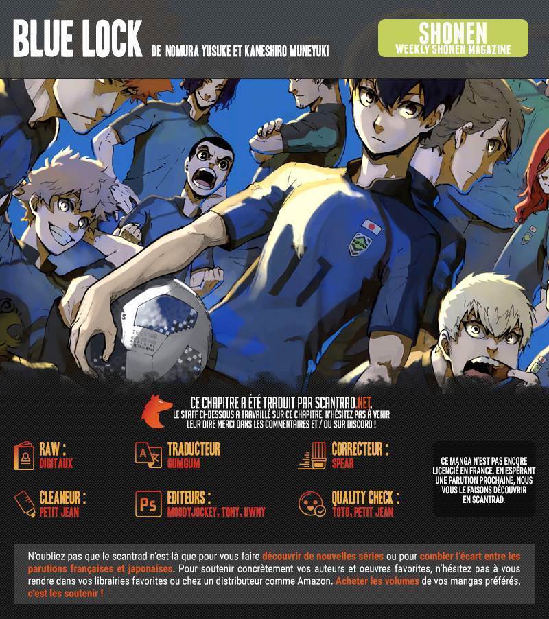 Read Blue Lock (fr) Manga Online