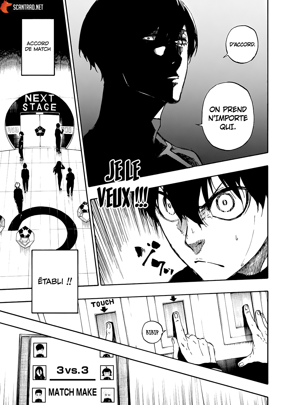 Read Blue Lock (fr) Manga Online