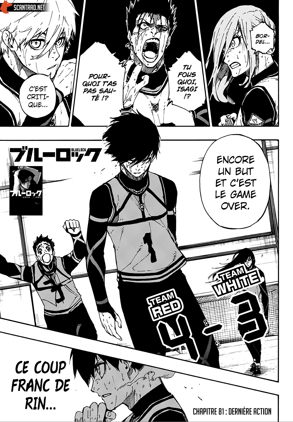 Read Blue Lock (fr) Manga Online