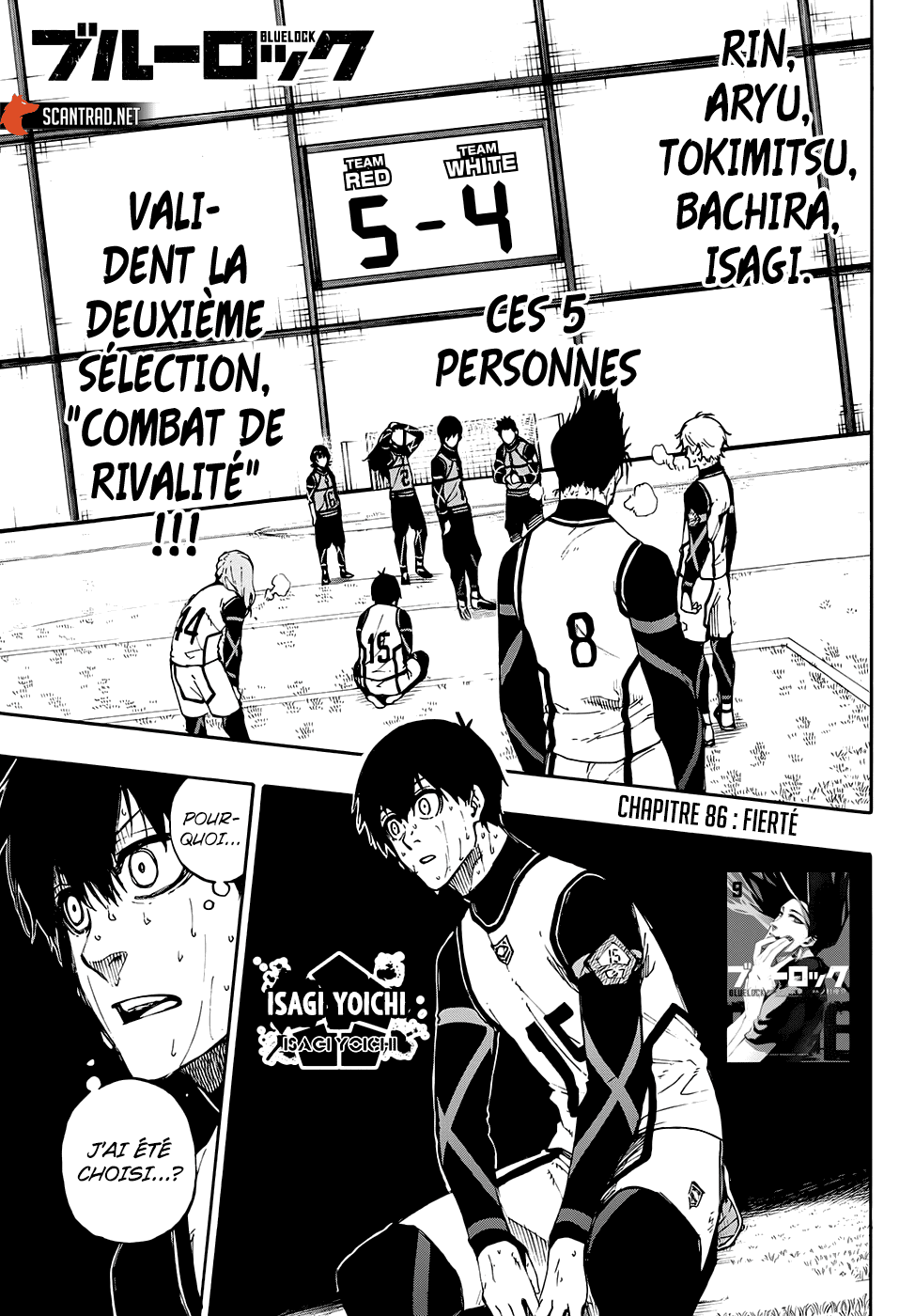 Read Blue Lock (fr) Manga Online